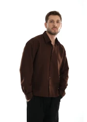 Redline Base Oversize Soft Sweat Absorbing Easy Iron Breathable Men's Shirt