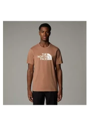 The North Face Easy Men's Brown Round Neck T-Shirt