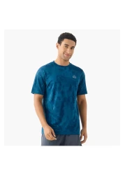 Kappa Logo Print Crew Neck T-shirt With Short Sleeves