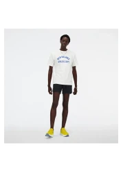 New Balance Men's White T-Shirt - Mt41514