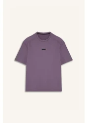 Defacto Defactofit Boxy Fit Crew Neck Printed Sportsman Short Sleeve T-Shirt D7365Ax25Sp