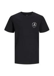 Jack & Jones Jjeswift Ss Noos Jnr 12259565 Black T-Shirt