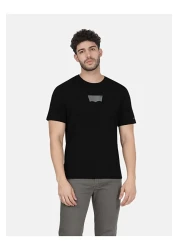 Levi's Levis Crew Neck Men's Black 100% Cotton T-Shirt A2082-0147