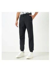 Kappa Joggers with Drawstring Closure and Pockets
