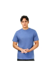 Giordano Men's Cotton Crewneck Slim Fit Tee - Short Sleeve