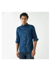Lee Cooper Regular Fit Shirt With Long Sleeves And Pocket