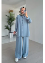 Ka Hijab مجموعة اللؤلؤة الزرقاء