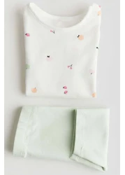 H&M 2-piece cotton jersey set
