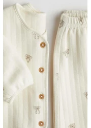 H&M 2-piece Quilted Jersey Set