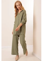 Bigdart 5858 Knitted Double Set - Çağla
