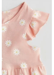 H&M Printed Cotton Dress