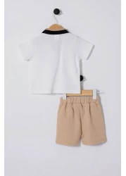 U.S. Polo Assn. بدلة طفل رضيع
