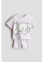 H&M 2-piece Printed Cotton Set