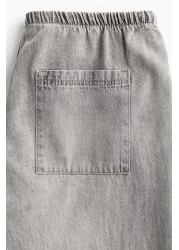 H&M Denim drawstring trousers