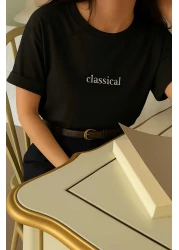 BENROMA In Cart 6 or More Purchases Get 1 T-Shirt Gift - Classic Printed Oversize Unisex T-Shirt