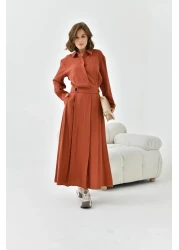 FTZ WOMEN Women's Modal Skirt Suit Tile 30714