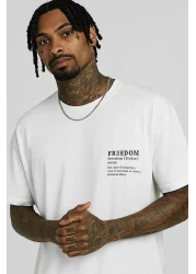 BENROMA 1 Product Is a Gift for Purchases of 6 or More Freedom Printed Unisex T-Shirt