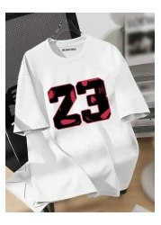 BENROMA 23 PRINTED OVERSIZE UNISEX TEE[3-12 years old children's T-shirt available]