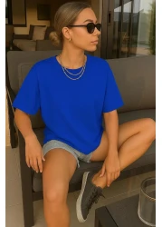 BENROMA In Cart 6 and Above Purchases Get 1 T-Shirt Gift - Plain Oversized T-Shirt