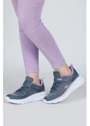 Jump 30008 Navy Blue - Purple Girl's Sneaker Casual Sneakers