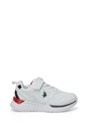 U.S. Polo Assn. حذاء رياضي أبيض للأولاد - INTER JR 4FX