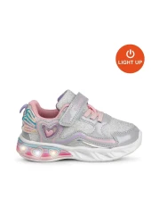 BUCKHEAD Size 22-32 Lighted Memory Foam Orthopedic Sole Girls' Lighted Sports Shoes