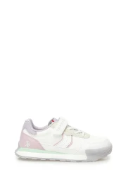 U.S. Polo Assn. Numa 5Fx White Girls' Sneakers