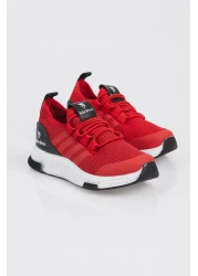 Tonny Black Children's Unisex Red Sports Shoes Tbqnt