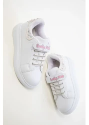SOHO White Unisex Kids Sneaker 20441