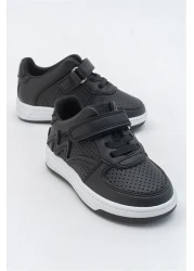 mnpc Boy's Black Sneaker Shoes