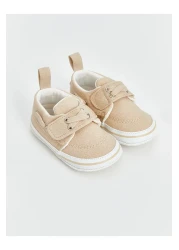 LC Waikiki Steps Ecru Velcro Baby Boy First Step Shoes
