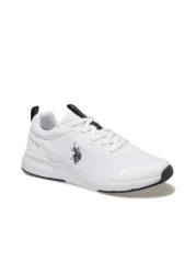 U.S. Polo Assn. Women's White Sneaker Shoes
