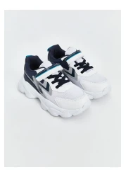 LC Waikiki Petrol Lacing and Velcro Boys' Sports Shoes