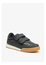 Mister Duchini Panelled Sneakers with Hook and Loop Closure