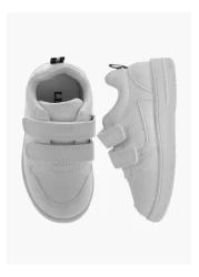 LBL by Shoexpress Stitch Detail Sneakers with Hook and Loop Closure