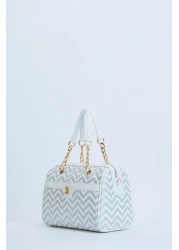 Pierre Cardin White Silver Women's Handbag 05PO24Y1970