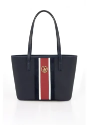 Beverly Hills Polo Club حقيبة كتف نسائية باللون الأزرق الداكن 05BHPC8014
