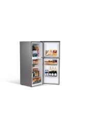 Terim 220L Net Capacity Double Door Top Mount Refrigerator Bright Silver TERR300S
