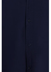  Collection قميص من القطن بنسبة 100% باللون الأزرق الداكن للجنسين - TMNSS23GO00099 TMNSS23GO00099