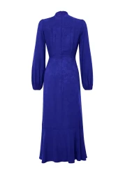  Modest فستان منسوج من قماش الجاكار الأزهار من ساكس TCTSS24EB00064