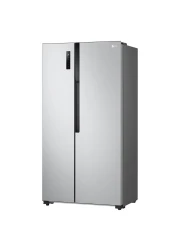 إل جي ثلاجة ببابين متجاورين GRFB587PQAM سعة 509 لتر -فضية-