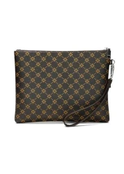 Men s Fashion PU Clutch Bag Pu Leather Men Wallet Brown Coin Clutch Purse Male Hand Bag Office Supplies Vintage Valentines Gift Vintage Bag Old Money Multi Functional Men Bag Travel Winter Wash Bag Mu