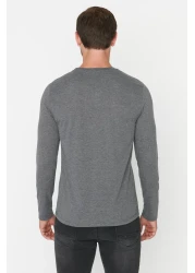  Collection Anthracite Melange-White-Black Regular/Normal Fit 3 Pack 100% Cotton T-Shirt Tmnaw21Ts0197