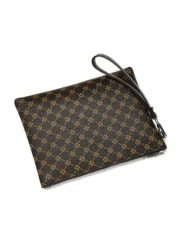 Men s Fashion PU Clutch Bag Pu Leather Men Wallet Brown Coin Clutch Purse Male Hand Bag Office Supplies Vintage Valentines Gift Vintage Bag Old Money Multi Functional Men Bag Travel Winter Wash Bag Mu