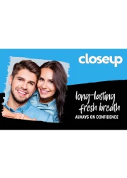 Close Up Triple Fresh Gel Toothpaste Menthol Fresh 120ml