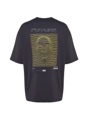  Collection AnThraciTe Fluffy PrinTed Oversize T-Shirt - 100% Tinne TMNSS23TS00171