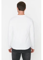  Collection Anthracite Melange-White-Black Regular/Normal Fit 3 Pack 100% Cotton T-Shirt Tmnaw21Ts0197