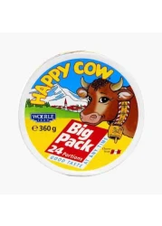 Happy Cow Light Portion Cheese – 24 × 15 g Portions (360 g)