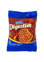 McVitie&#39;s Digestive Milk Chocolate Biscuits, 33.3g Pack of 12
