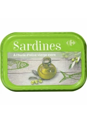 Carrefour Sardines In Extra Virgin Olive Oil 135g